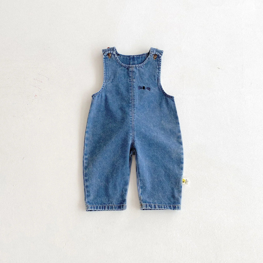 Bunny Rabbit Denim Jumpsuit