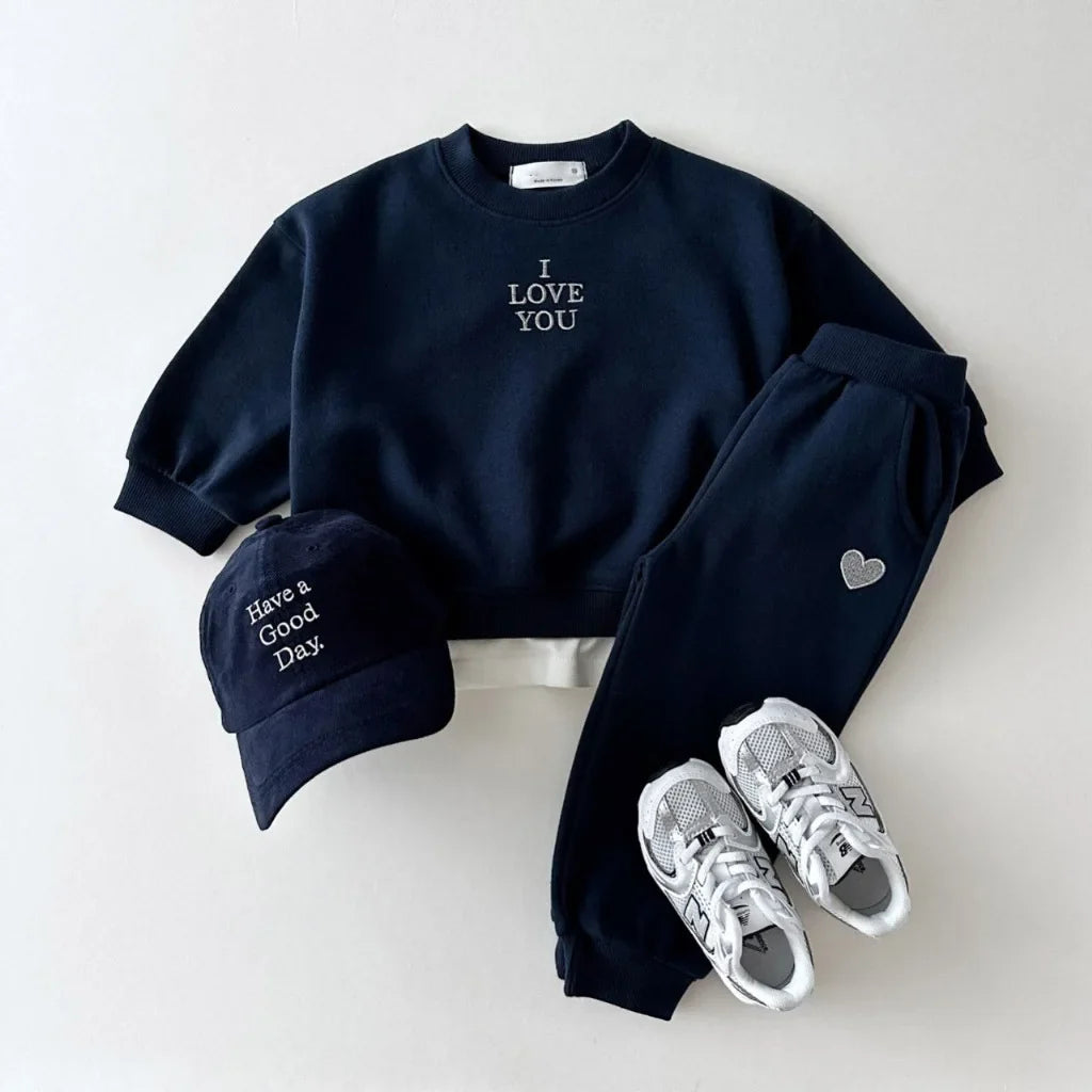 I love you Jogger Set