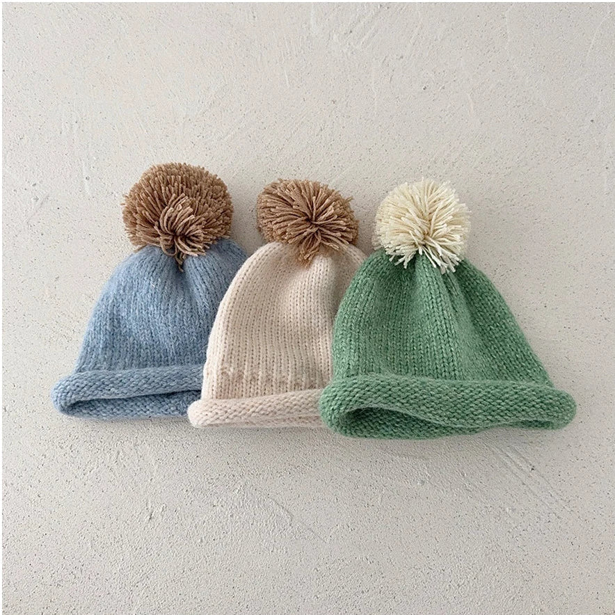 Knitted Color Mix Hat