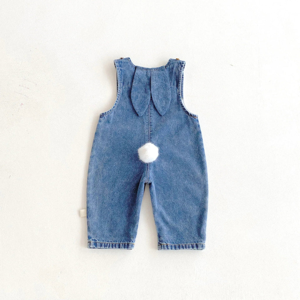 Bunny Rabbit Denim Jumpsuit