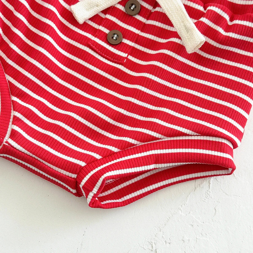 Striped Shorts Fruit Set