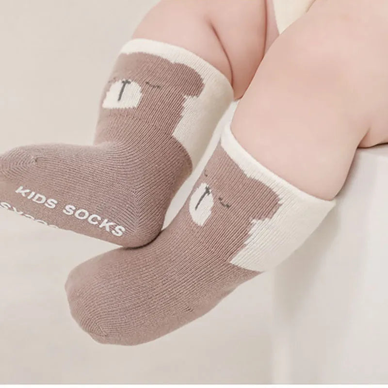 5 Pairs Comfy Cartoon Midi Socks