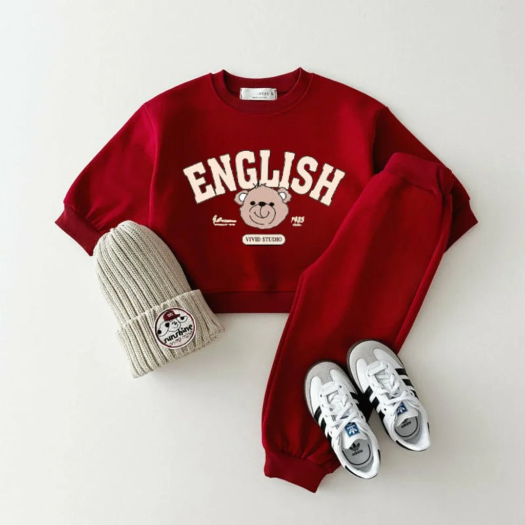 English Bear Jogger Set