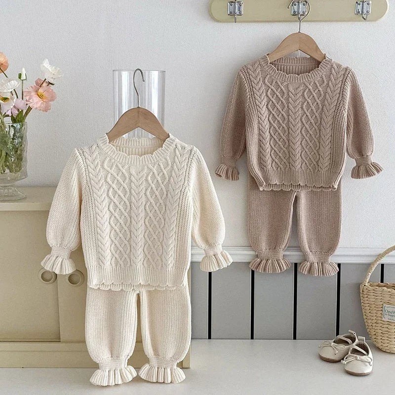 Knitted Sweater Lounge Set