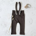 Lace Frill Suspender Leggings
