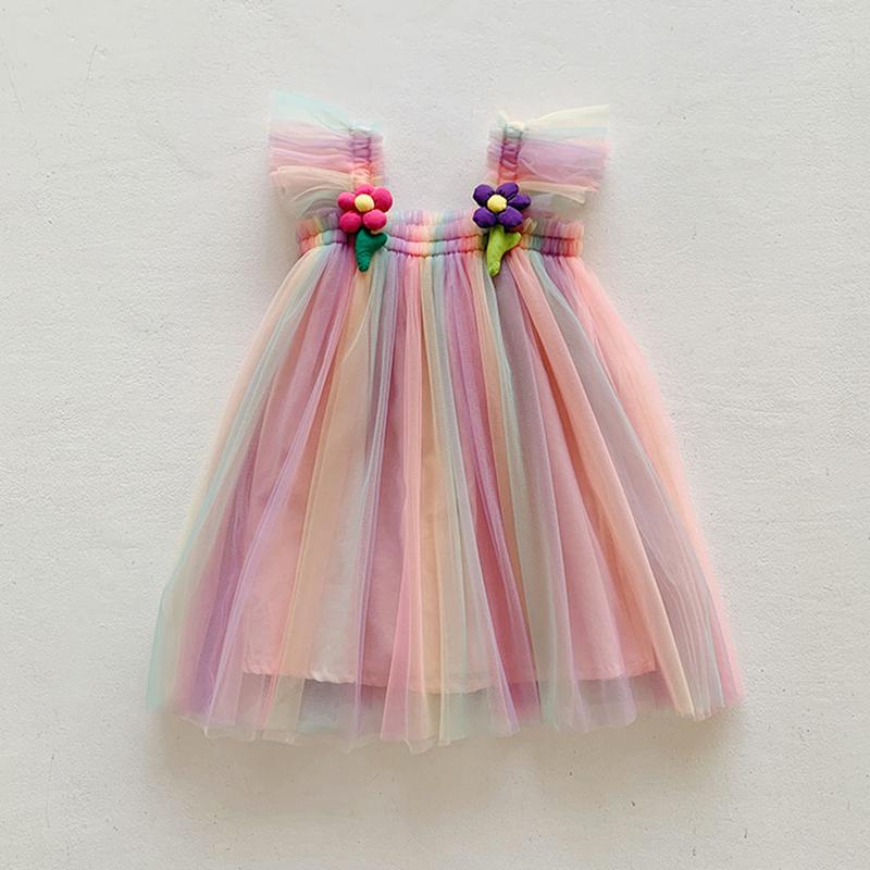 Sunflower Princess Tulle Dress