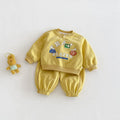Cartoon Printed Jogger Set