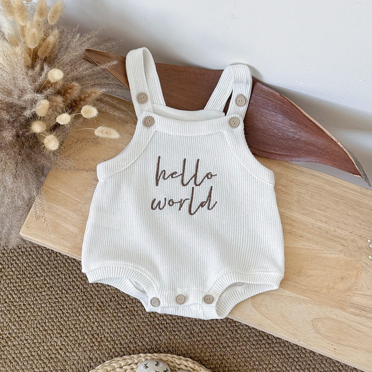 Hello World Romper