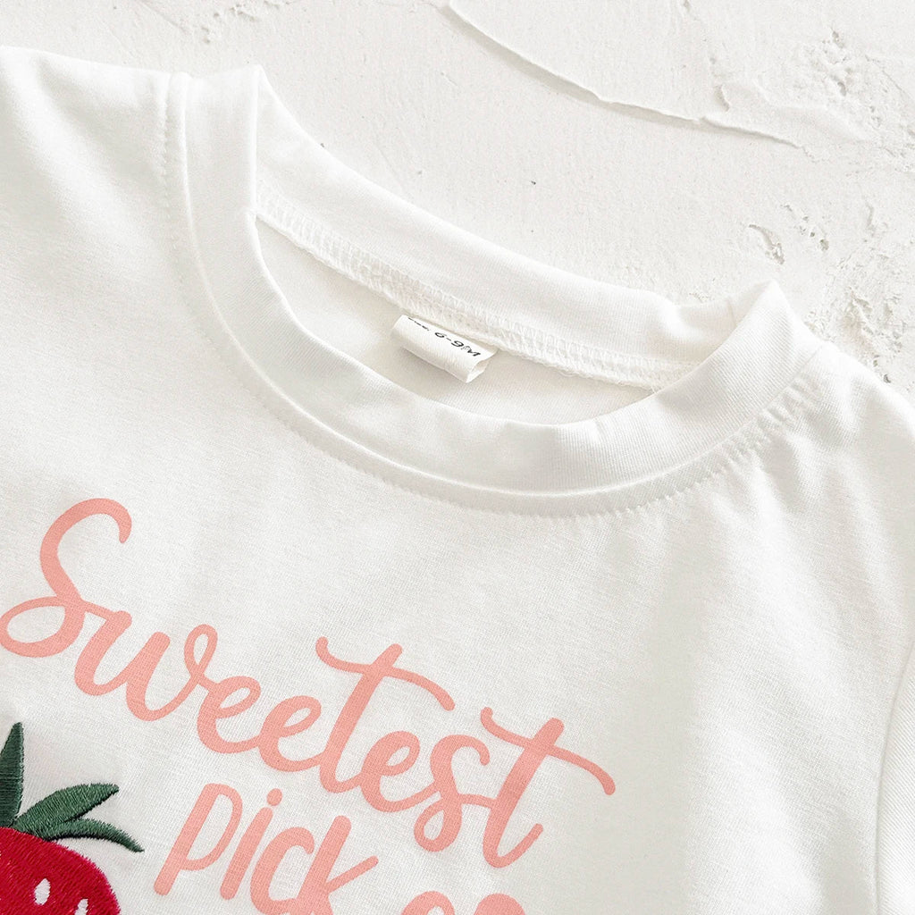 Striped Shorts Fruit Set