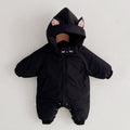 Cute Cartoon Ears Hooded Jumpsuit