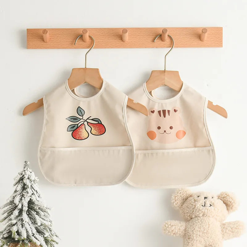 Cartoon Baby Feeding Bibs