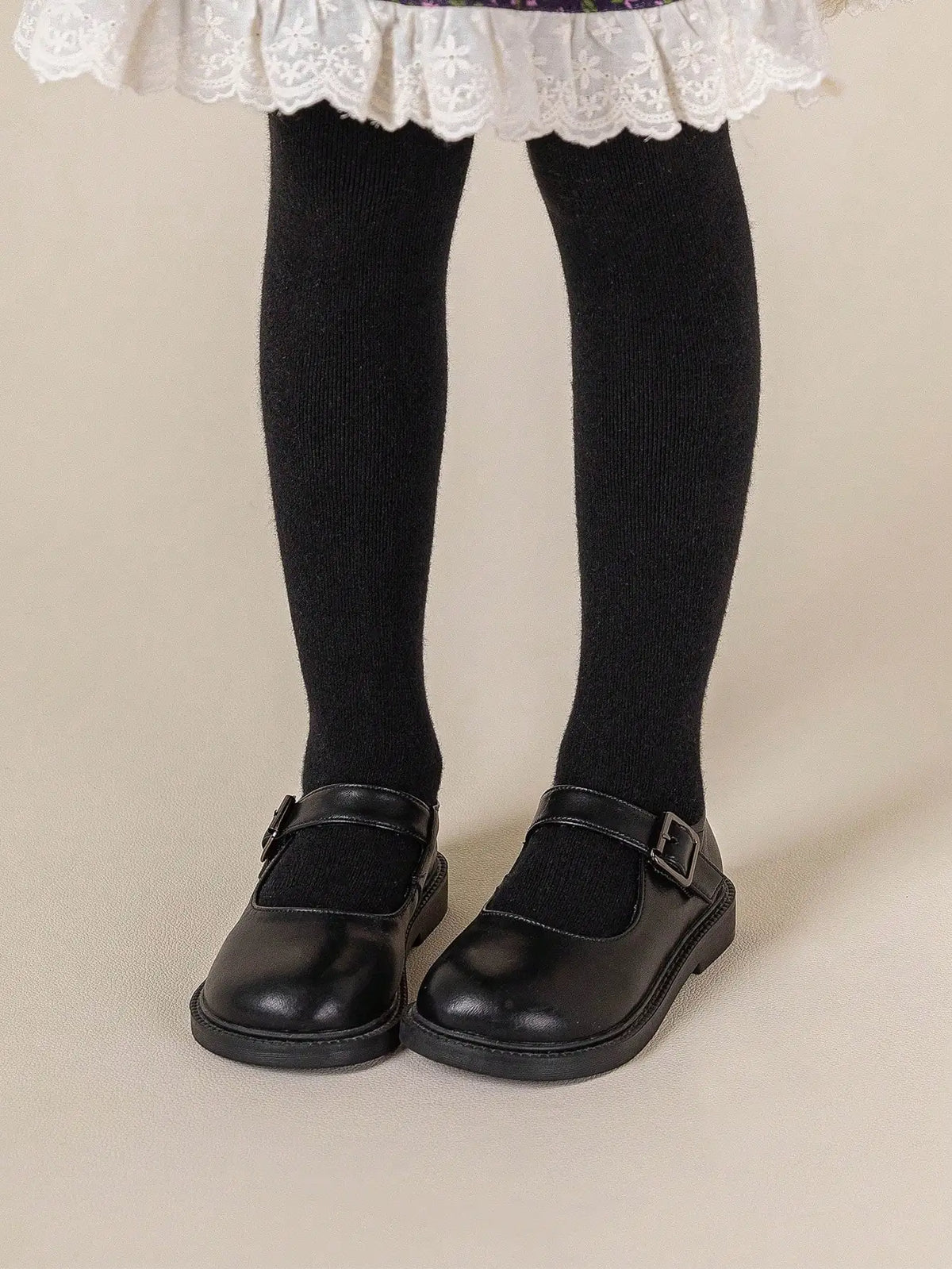 4 Pairs Solid Stocking