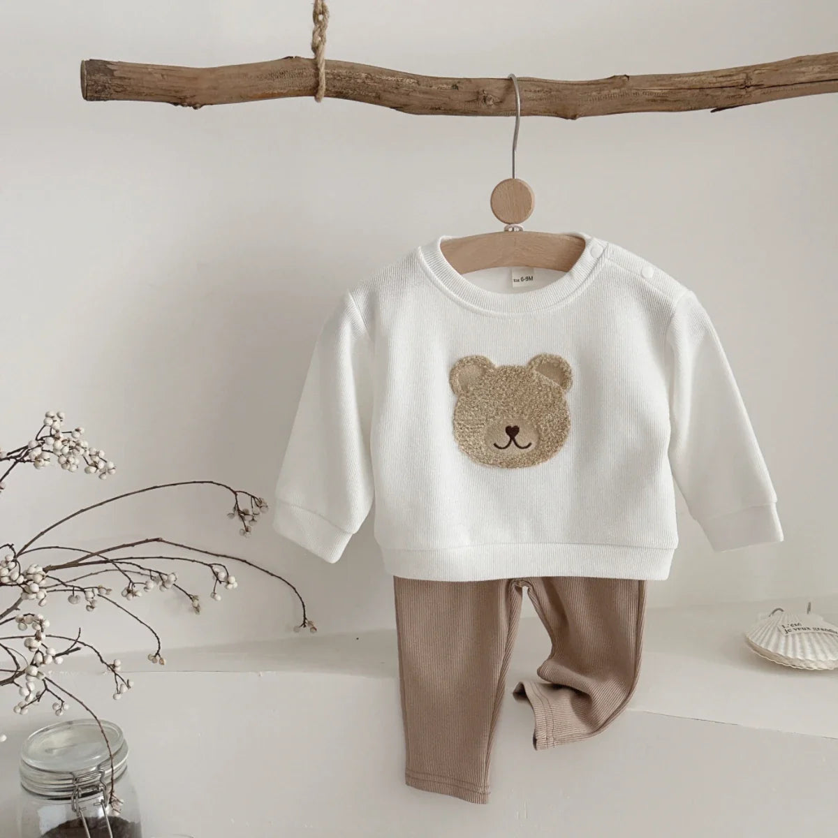 Sleepy Bear Patch Set