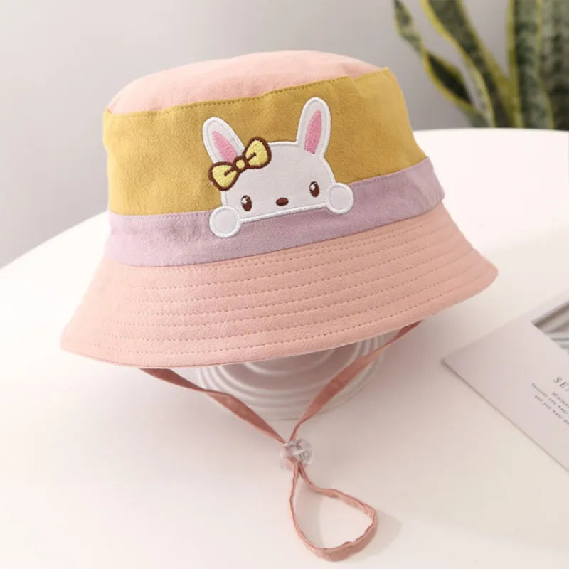Animal Print Reversible Baby Bucket Hat