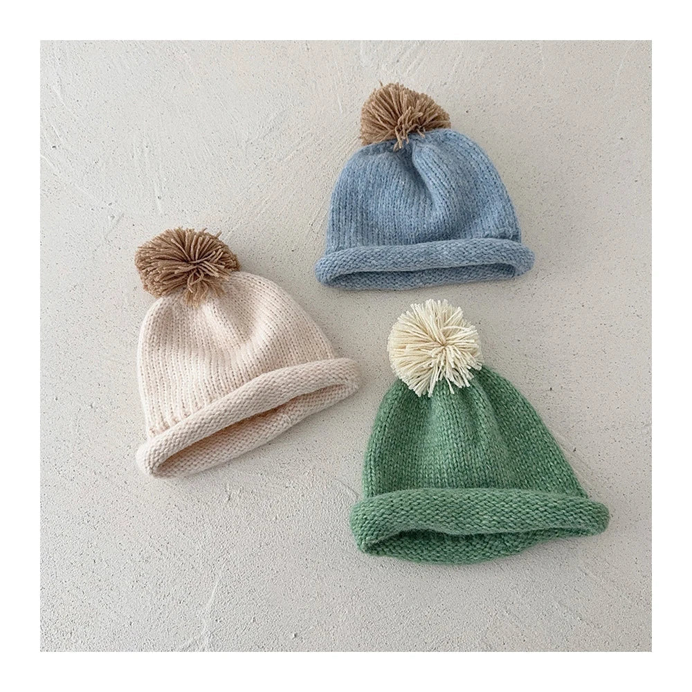 Knitted Color Mix Hat