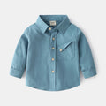 Slant Pocket Button-Up Shirt