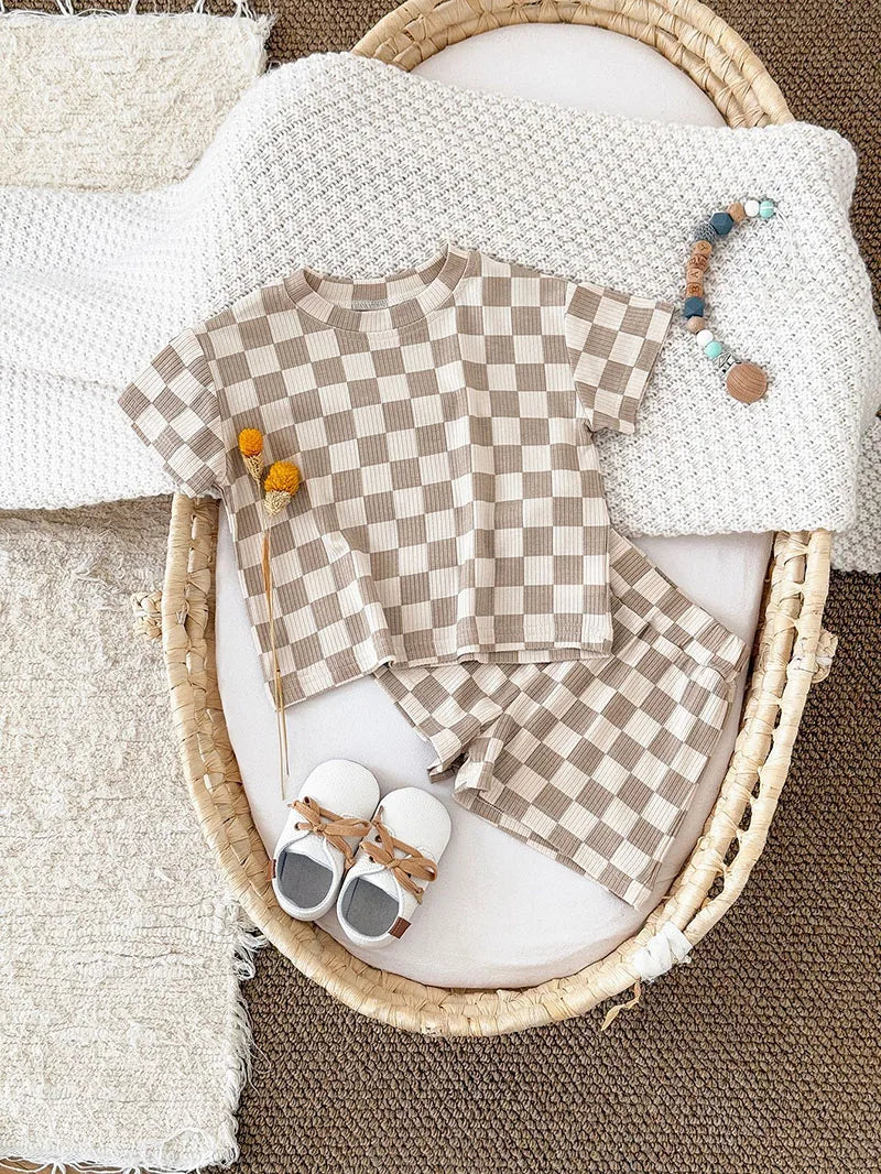 Checkerd Shorts Play Set