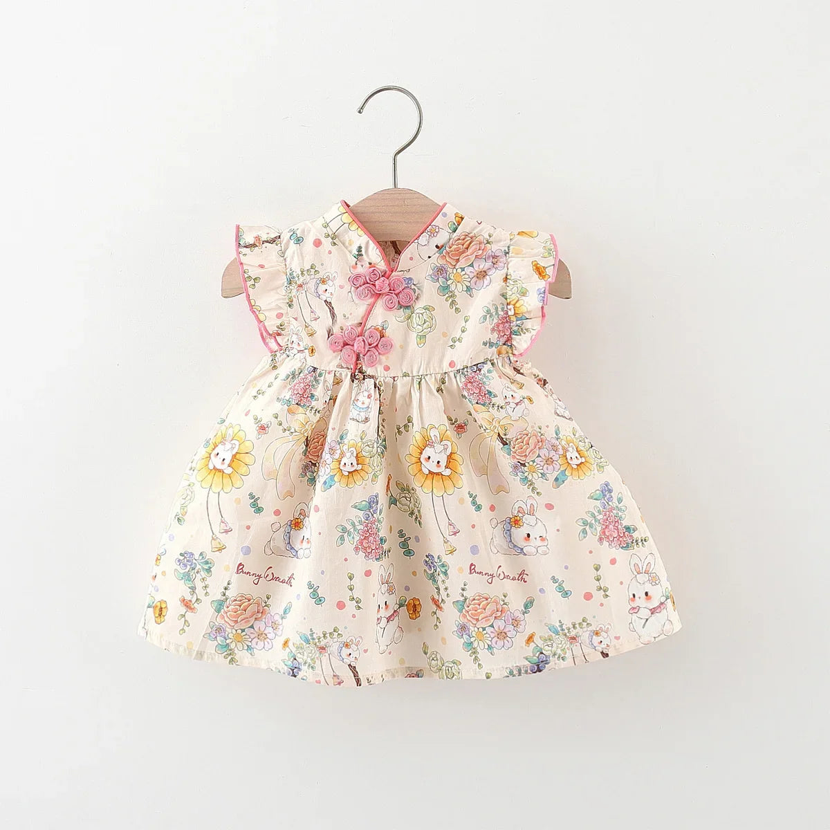 Mandarin Floral Dress