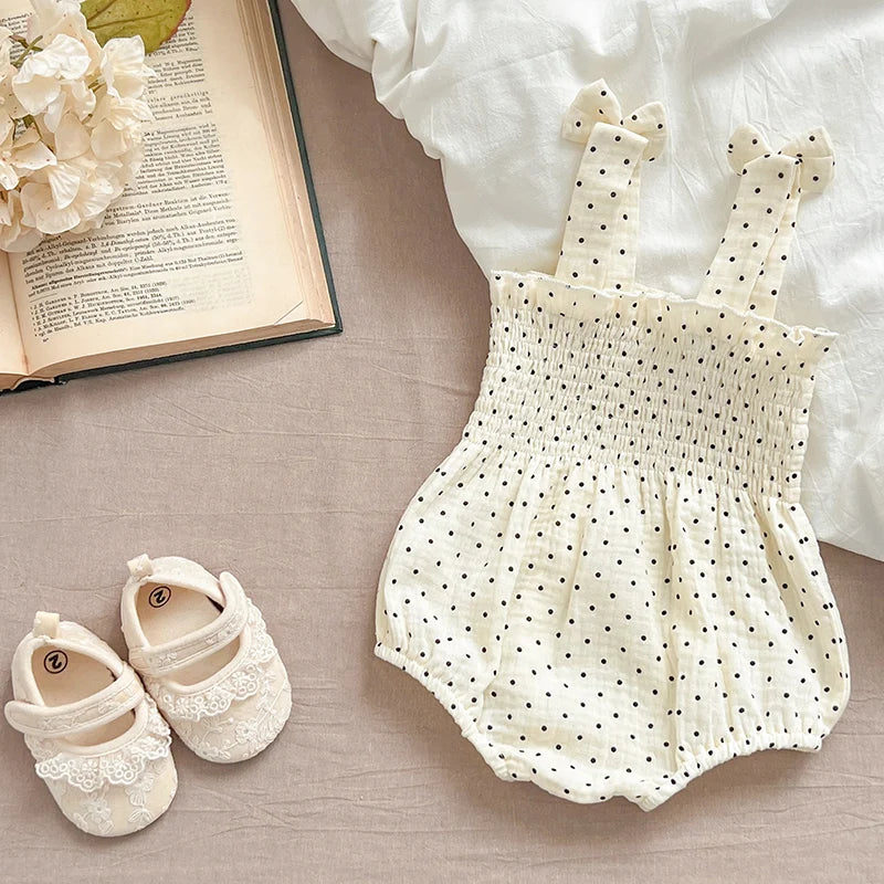Bow Strap Romper