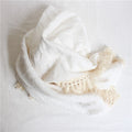 Solid Muslin Tassel Swaddle Blanket
