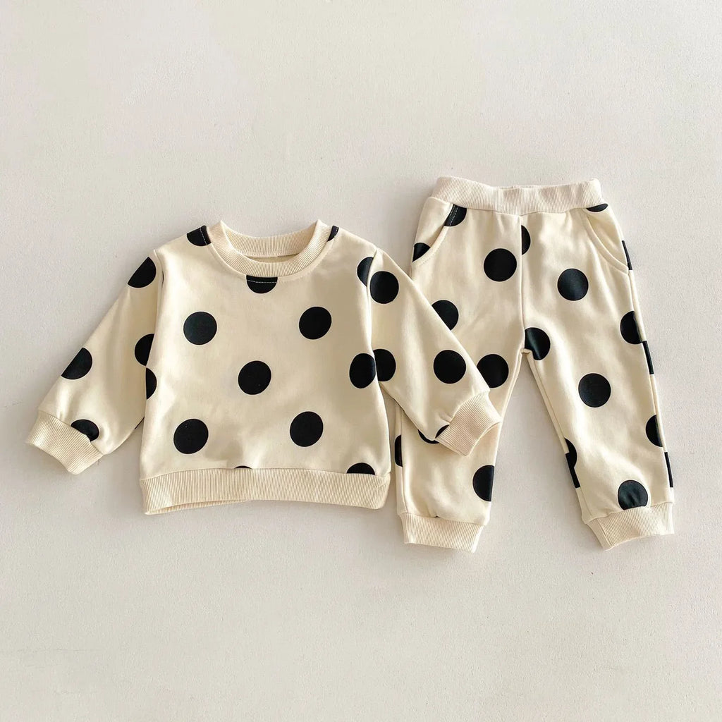 Polka Dot Jogger Set