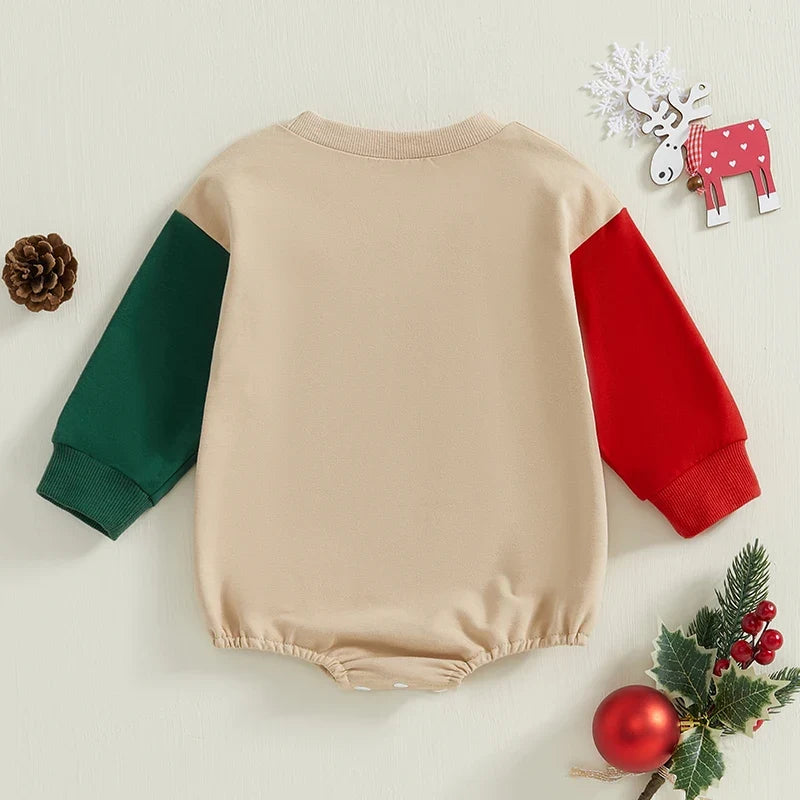 Gingerbread Embroidery Christmas Sweater