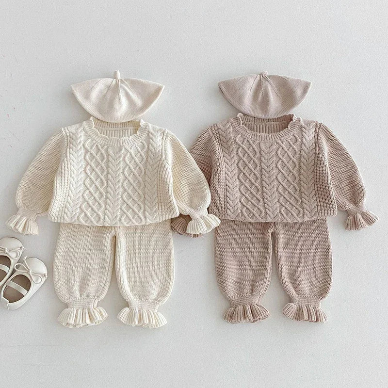 Knitted Sweater Lounge Set