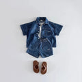 Bonito Denim Shorts Set