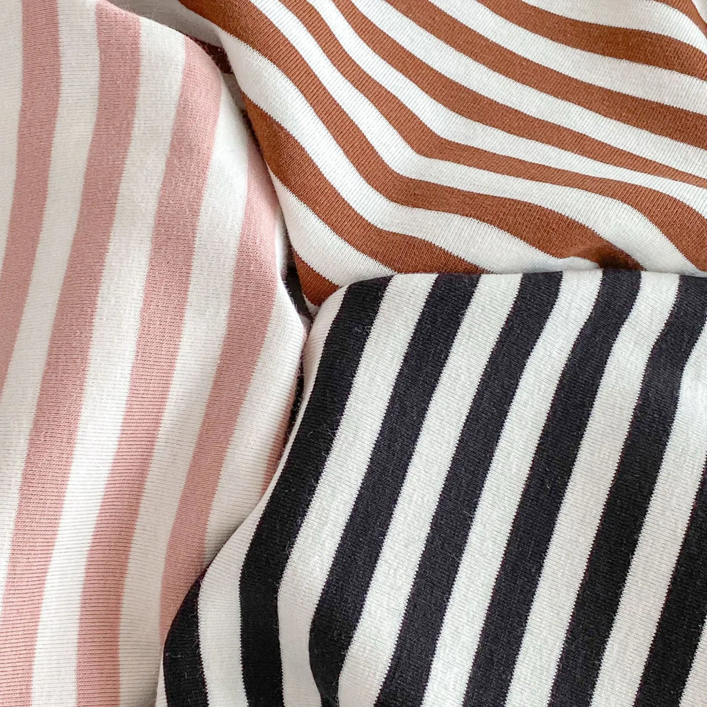 Casual Striped Fall T-shirt