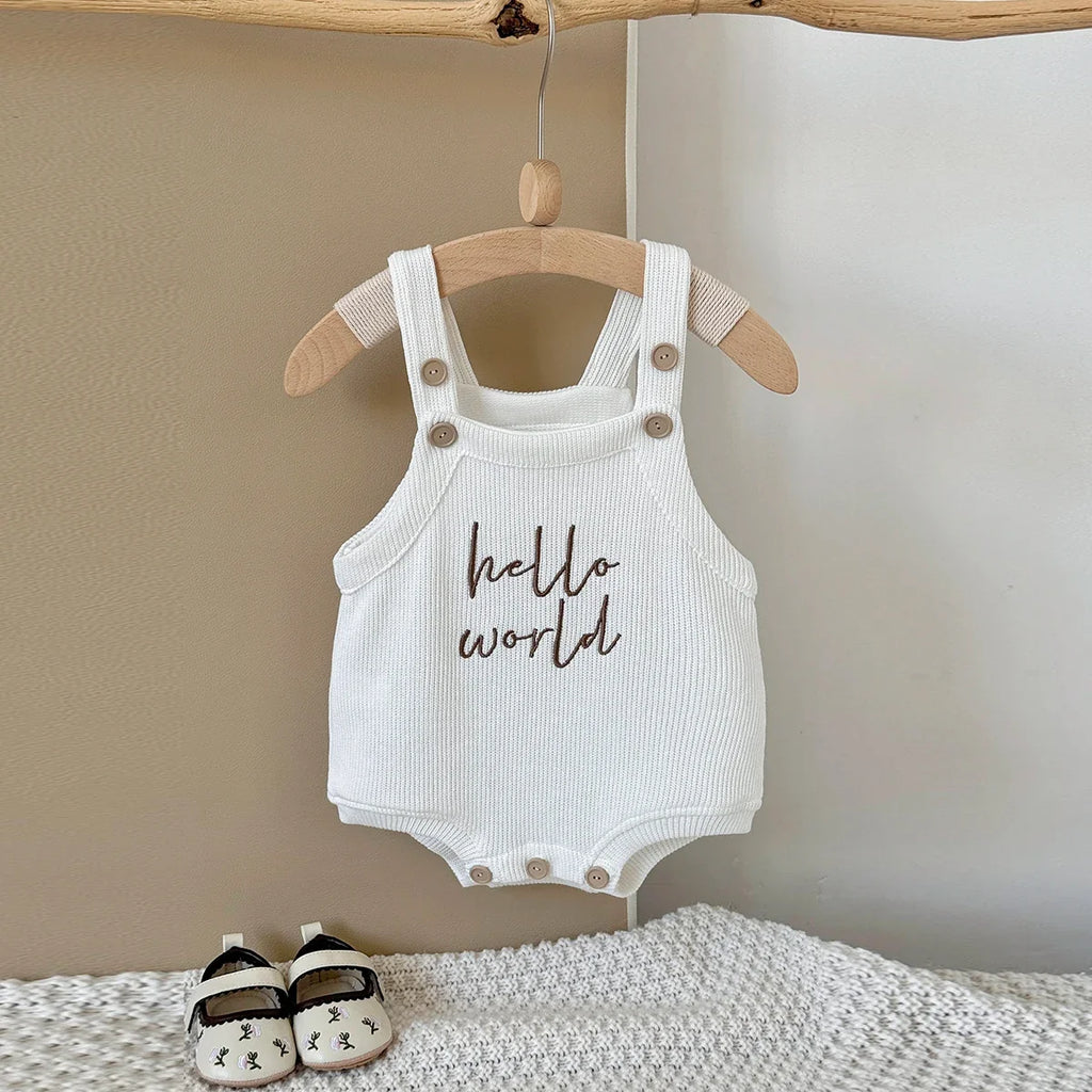 Hello World Romper
