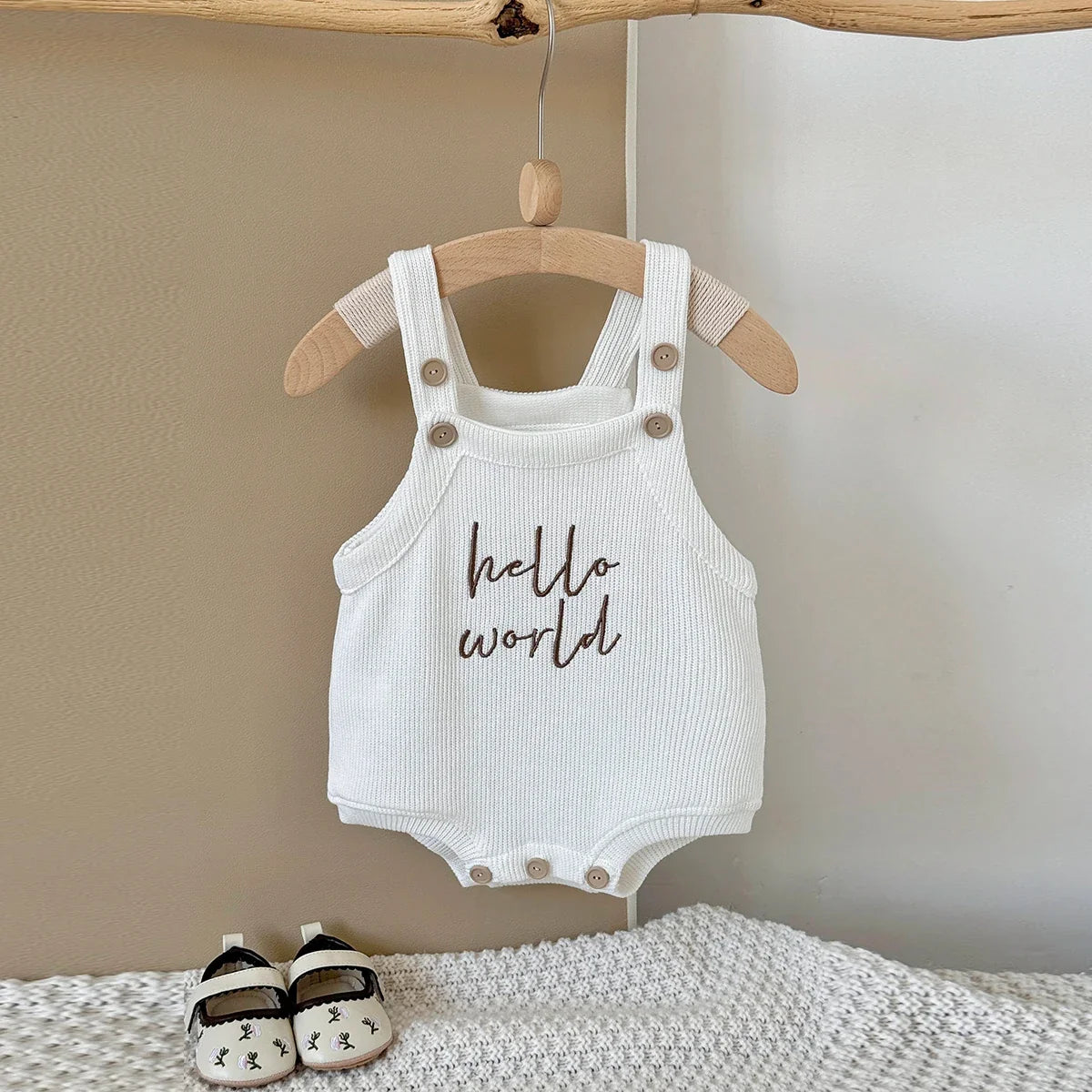 Hello World Romper