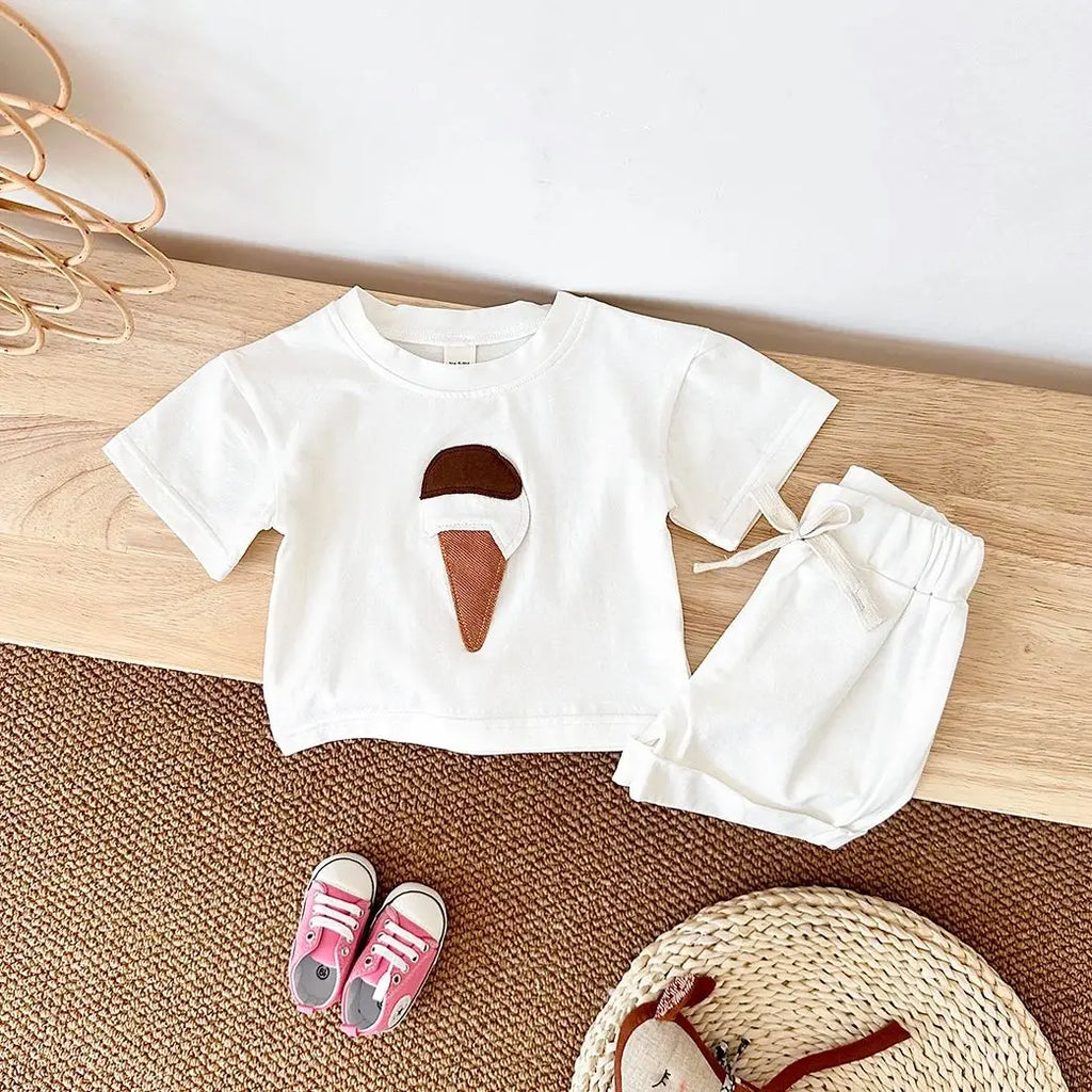 Ice Cream Cone T-shirt Set