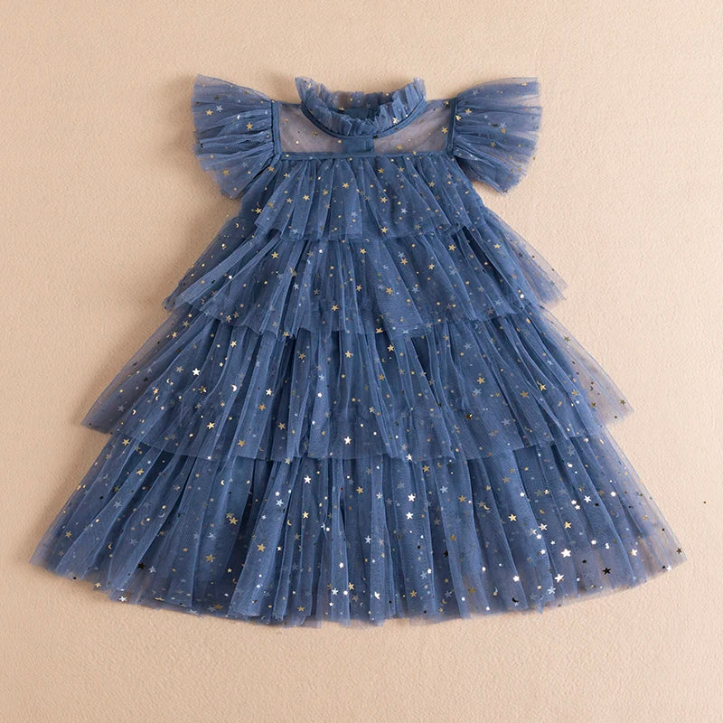 Elegant Lace Sequins Tulle Party Dress