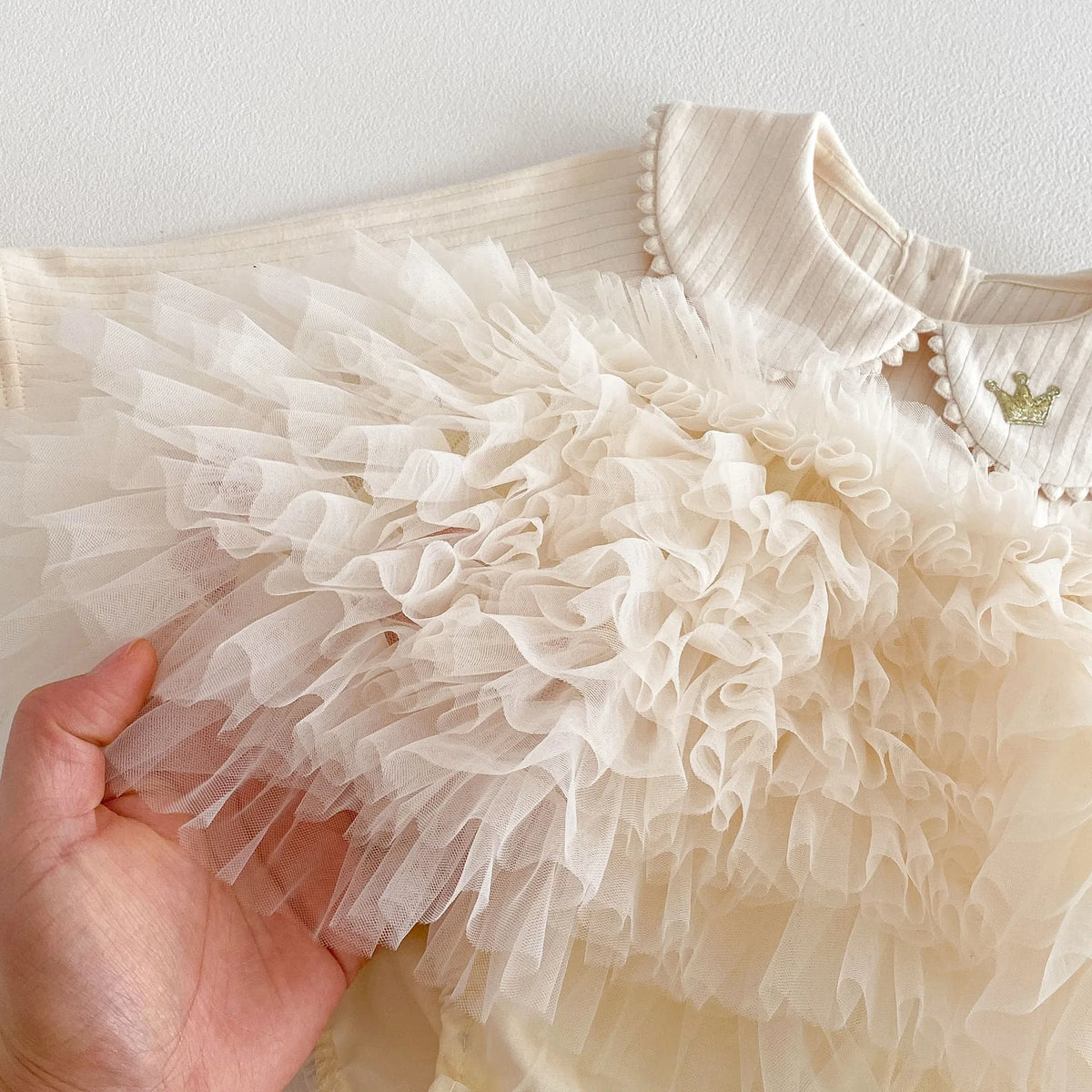 Banquet Ruffle Romper Dress