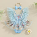 Newborn Fly Sleeve Romper