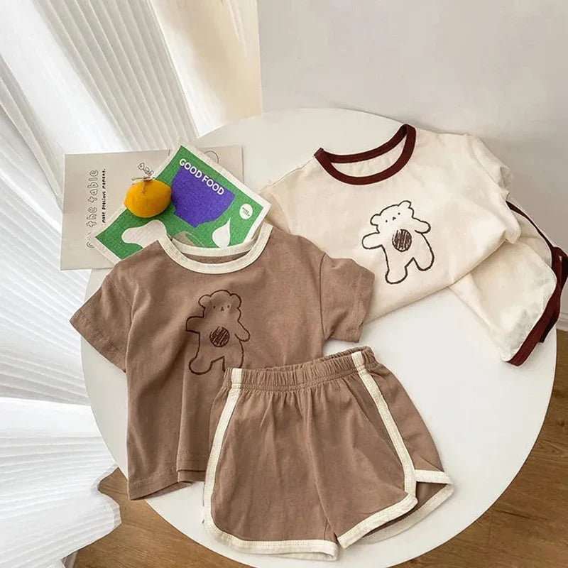 Cute Cartoon Bear Set