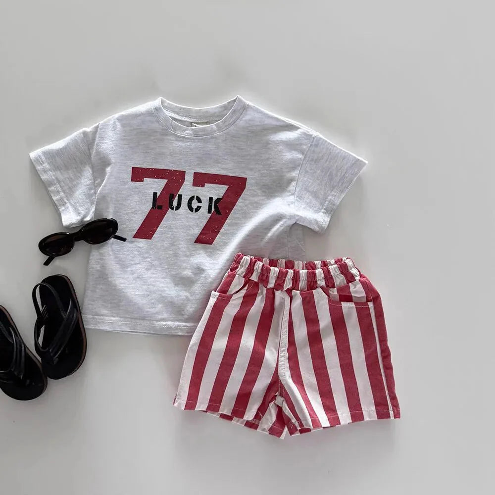 Bonito Striped Casual Shorts