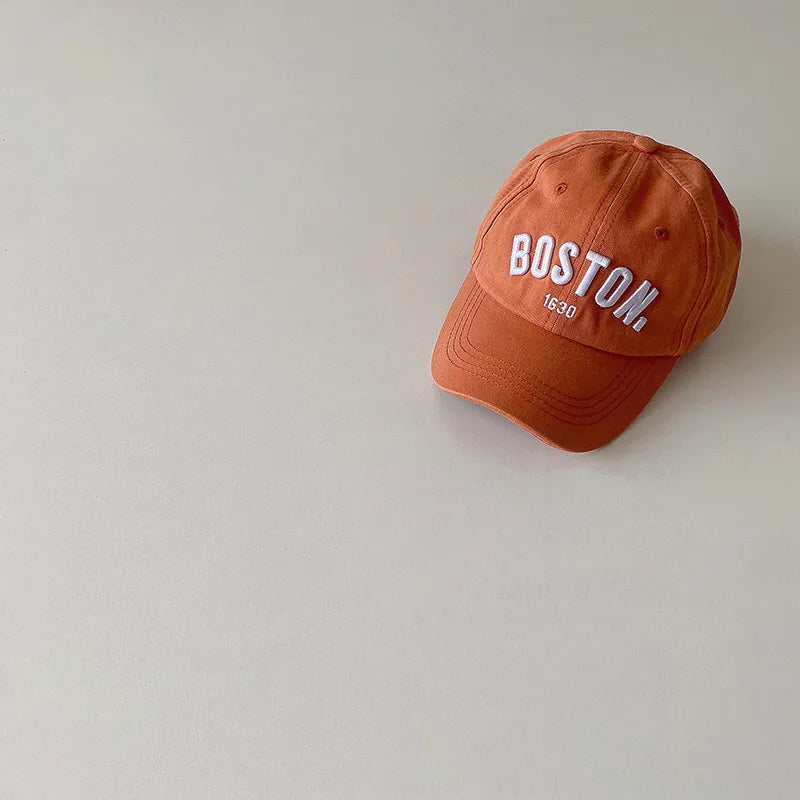 Boston Embroidered Baseball Cap