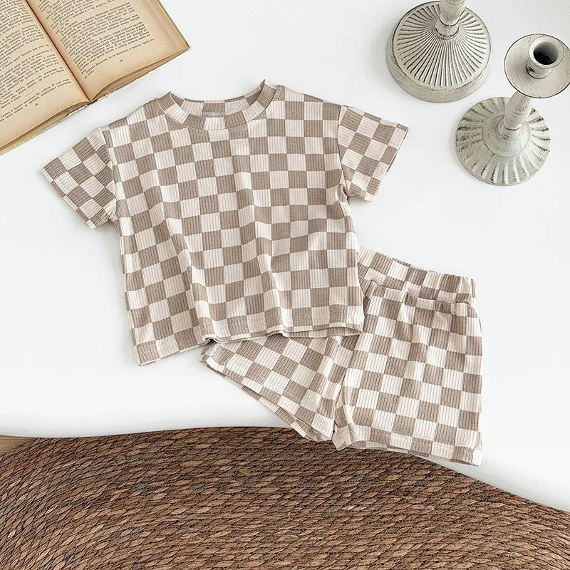 Checkerd Shorts Play Set