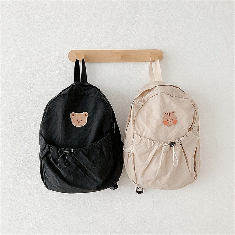 Cartoon Bear Travel Shoulder Backpack