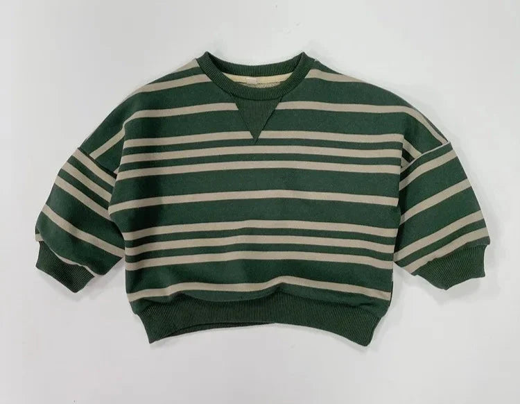 Boys Striped Sweatshirt
