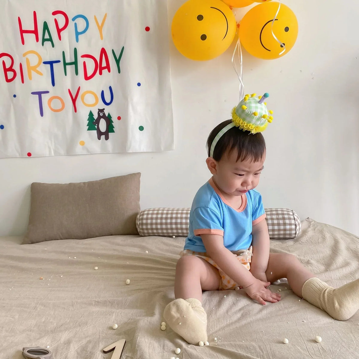 Checkered Playtime Shorts Set