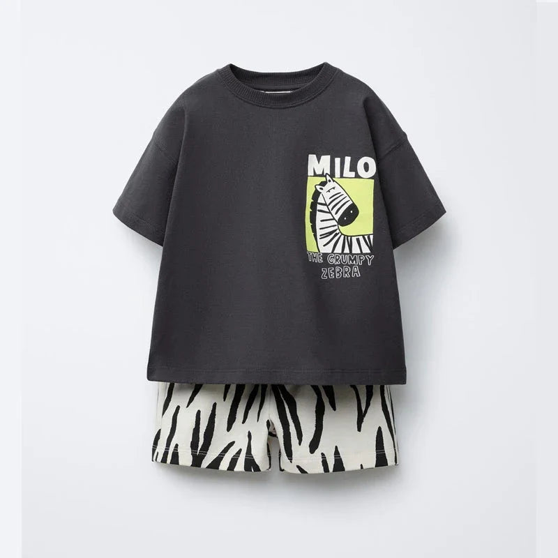 Safari Shorts T-shit Set