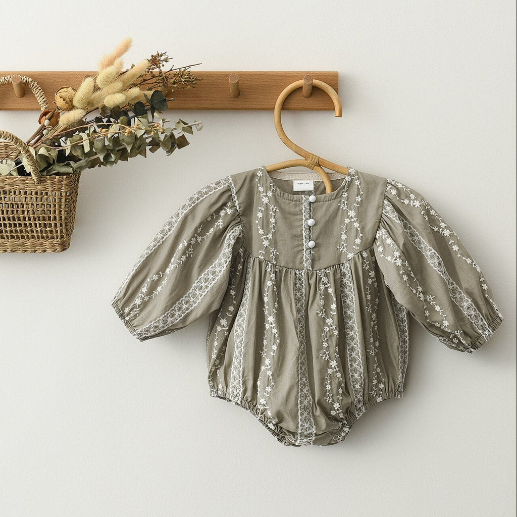 Vintage Style Vine Romper