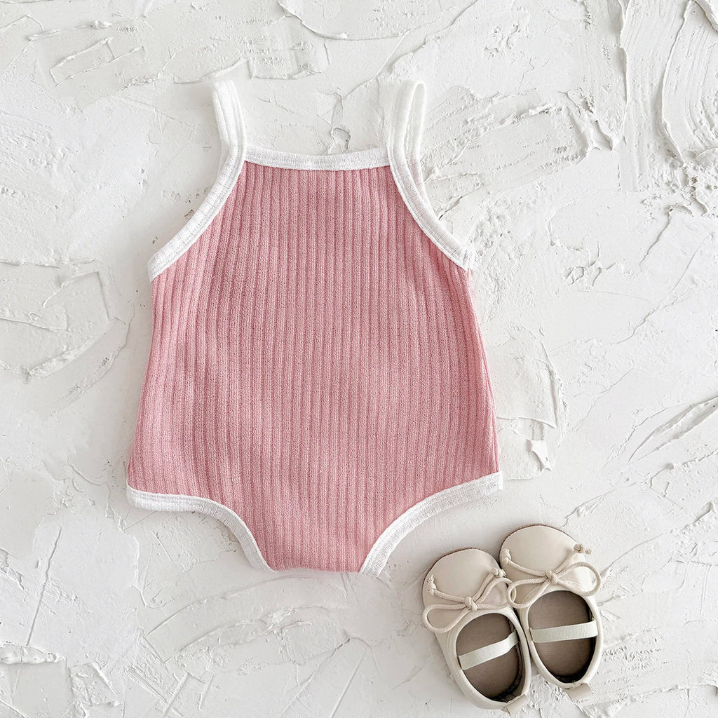 Breathable Camisole Flower Bodysuit