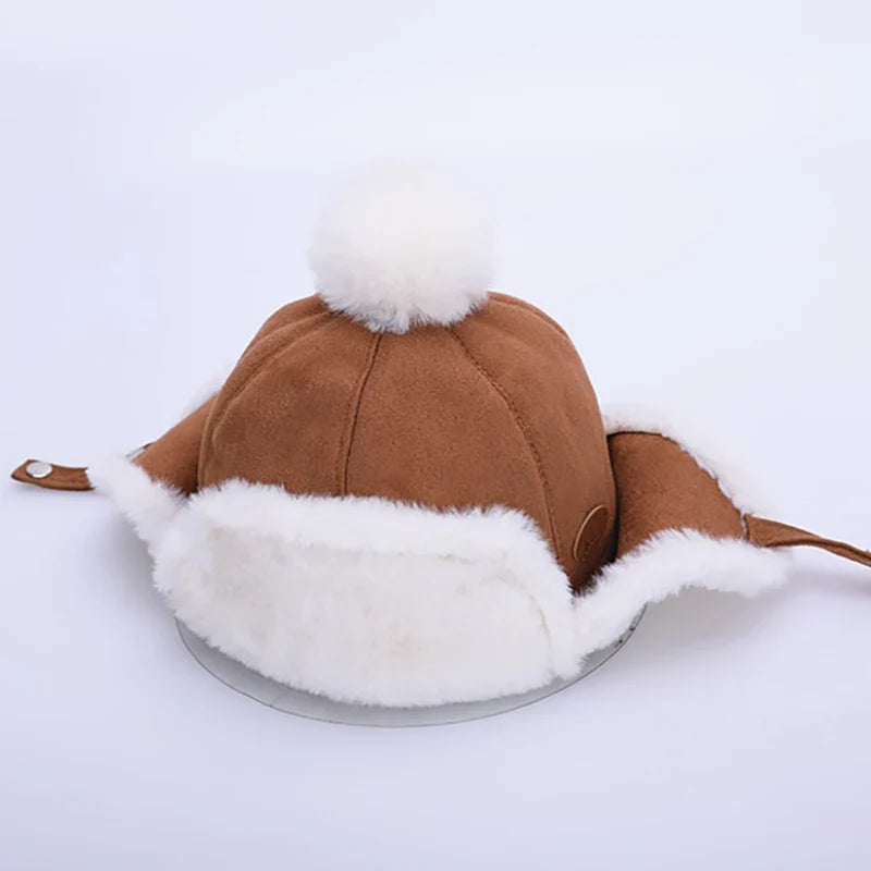 Kids Mongolian Winter Hat