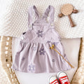 Corduroy Flower Dress