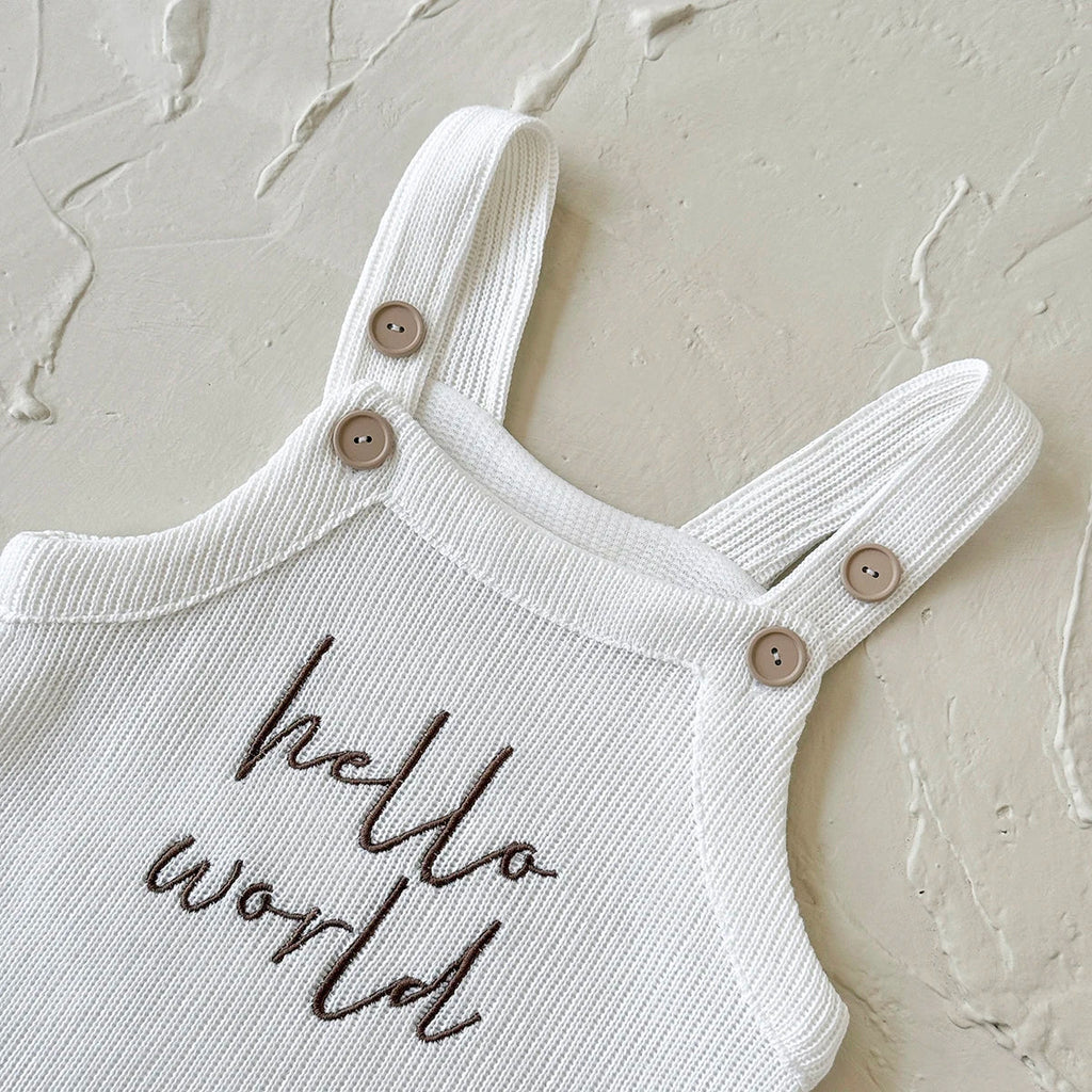 Hello World Romper