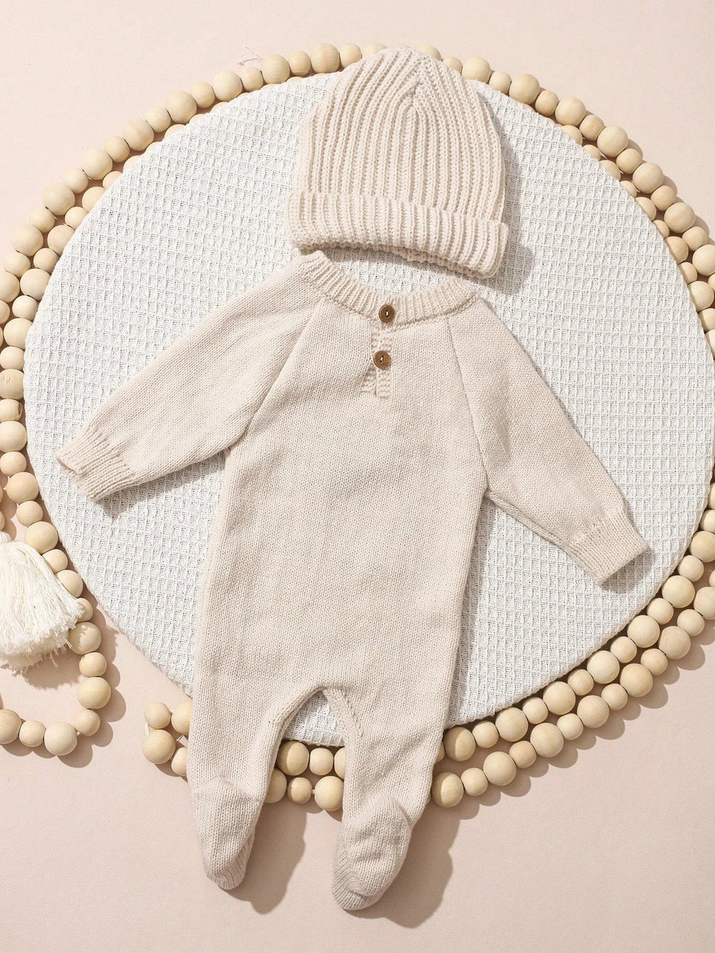 Newborn Hello Long Sleeve Knit Set