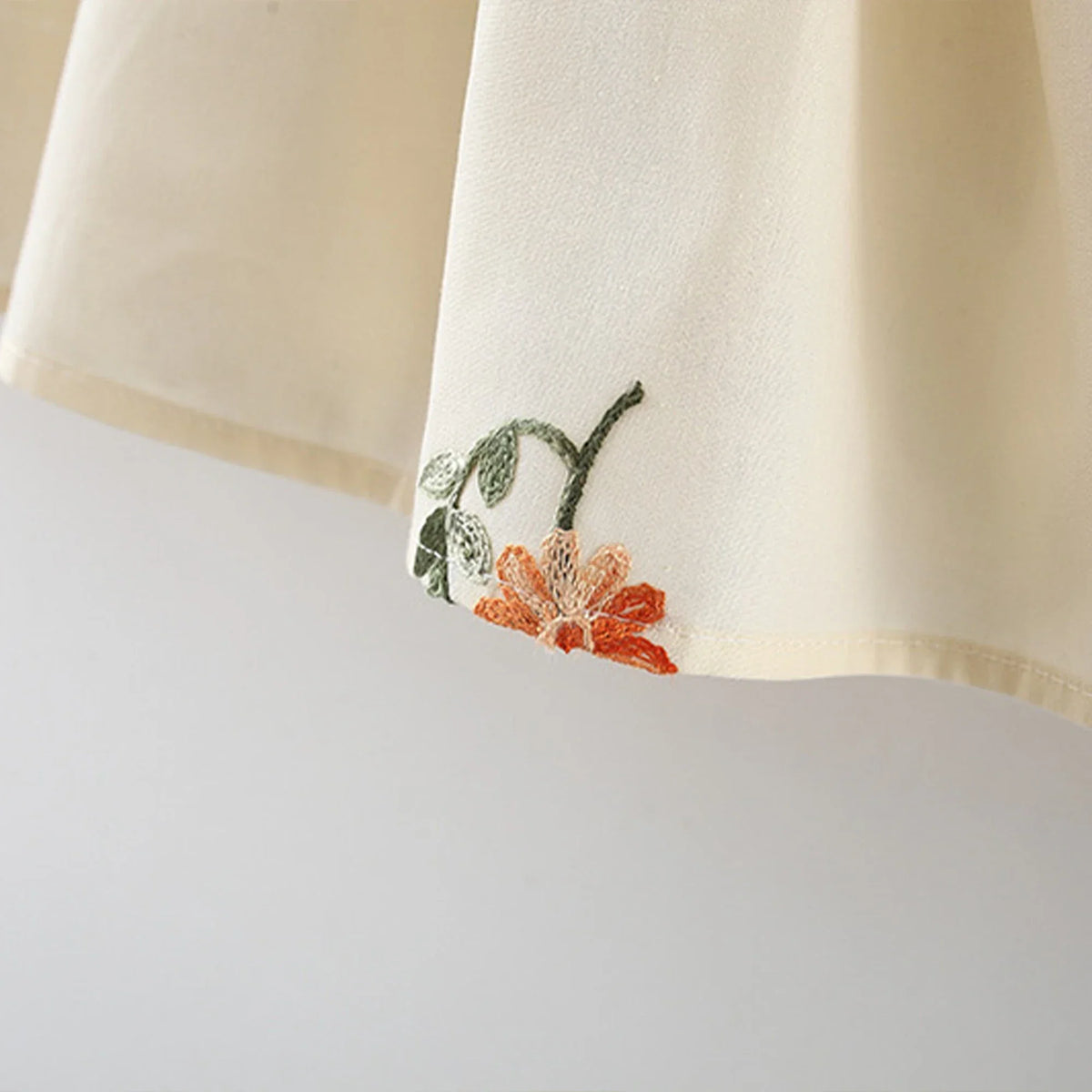Floral Embroidered Sun Dress